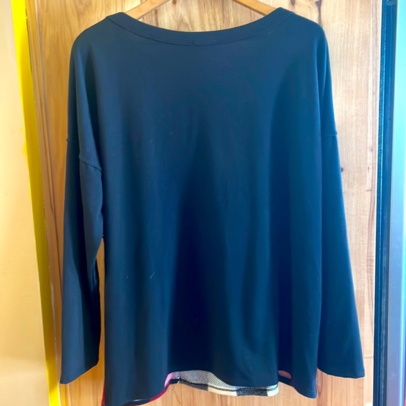 NWOT BiBi Checkered Print Color
Block Sweater sz XL - Picture 4 of 5